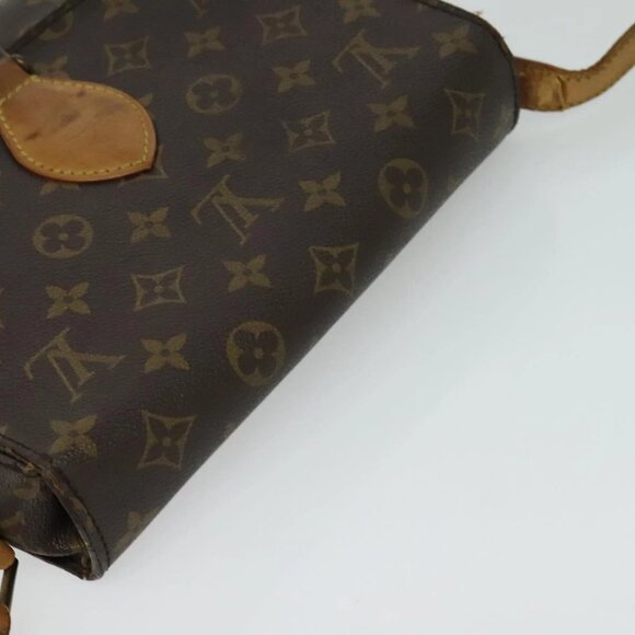 LOUIS VUITTON Monogram Monogram Saint Cloud GM Shoulder Bag M51242 Auth 116818 - Picture 7 of 16